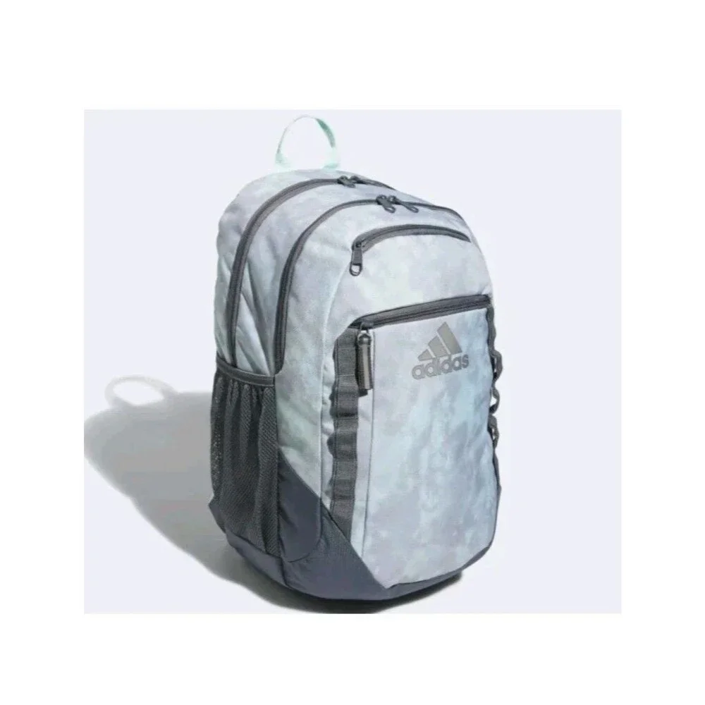 Adidas Excel 6 Backpack Gray Rose Gold Color Laptop Storage Comfortable Straps